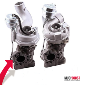 MUCHBOOST - TURBOCOMPRESSORE UPGRADE AGB 2.7 HYBRID BITURBO AUDI A6 C5 / A6 C5 ALLROAD / S4 B5 AJK / ARE / AZA / AZB / BEL / BES