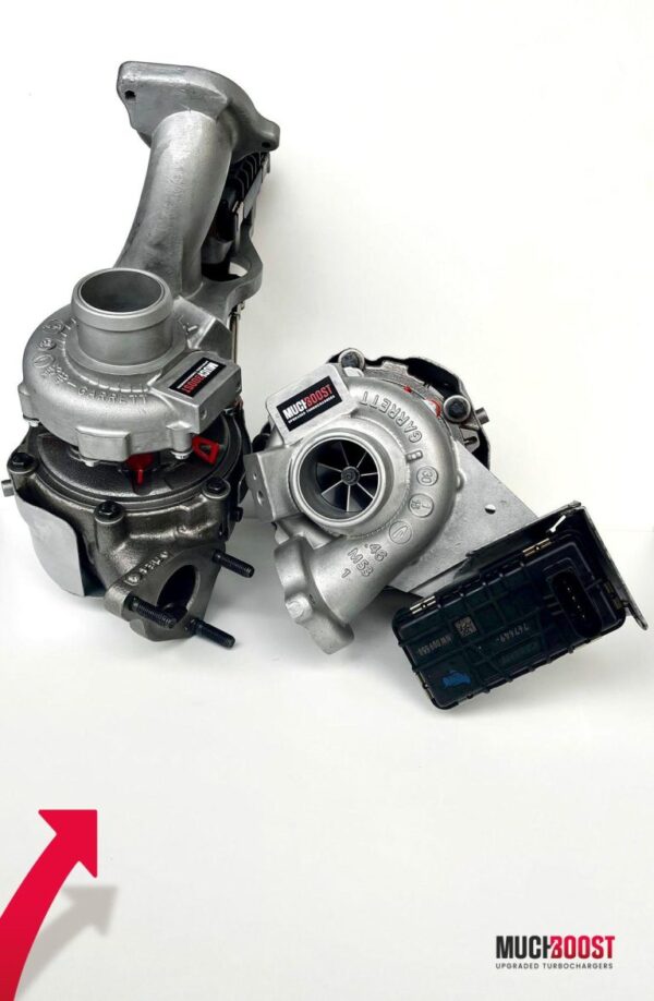 MUCHBOOST - TURBOCOMPRESSORE UPGRADE CDSB 4.2 TDI HYBRID TWIN TURBO AUDI A8 D3