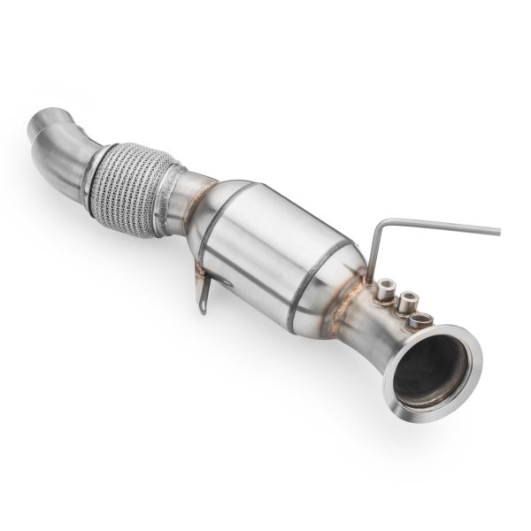 RM MOTORS - DOWNPIPE BMW E90 E91 E92 E93 325d 330d 330xd M57N2 + CATALIZZATORE - immagine 2