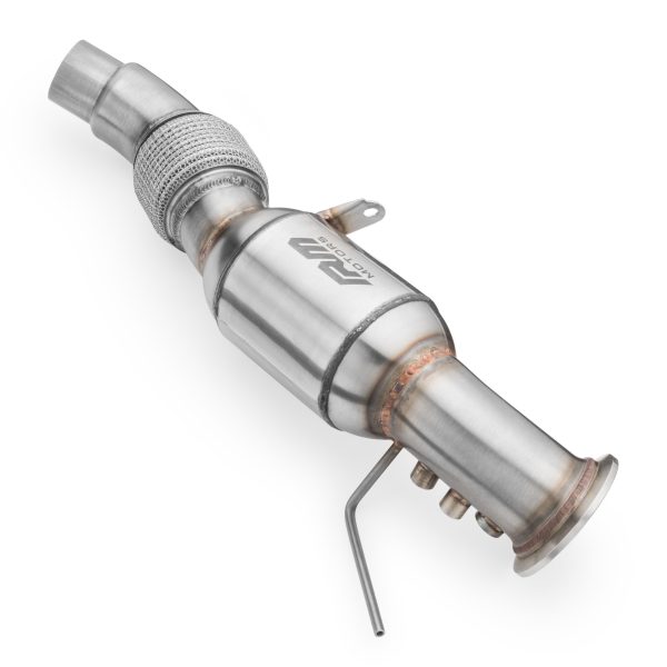 RM MOTORS - DOWNPIPE BMW E90 E91 E92 E93 325d 330d 330xd M57N2 + SILENZIATORE - immagine 2