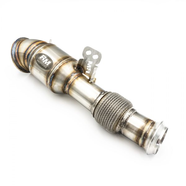 RM MOTORS - DOWNPIPE TOYOTA SUPRA MK5 A90 +CATALIZZATORE HJS 200 CPSI EURO 6 - immagine 2