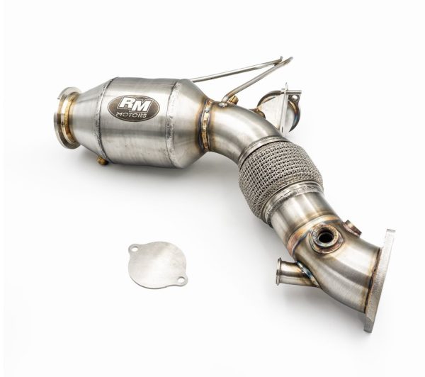 RM MOTORS – DOWNPIPE BMW G30 540d B57 + CATALIZZATORE HJS 200 CPSI EURO 6 - immagine 2