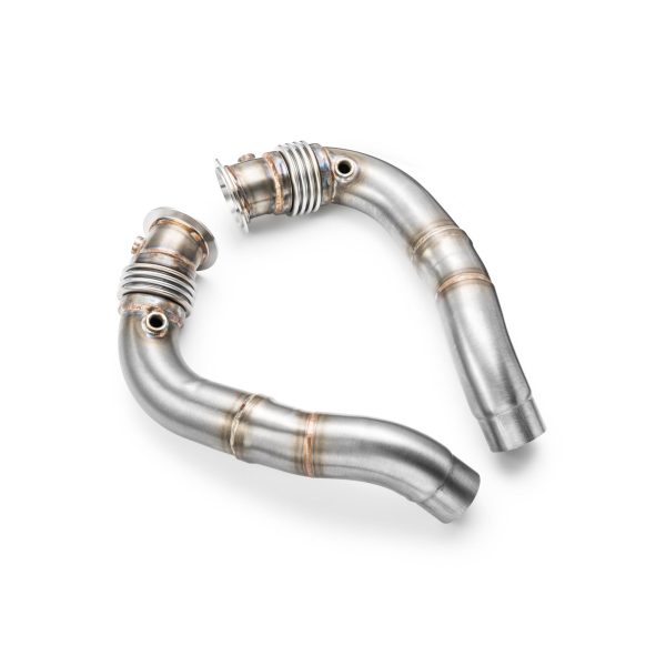 RM MOTORS - DOWNPIPE BMW F07 F10 F11 550i 550ix M5 N63N S63N N63R - immagine 2