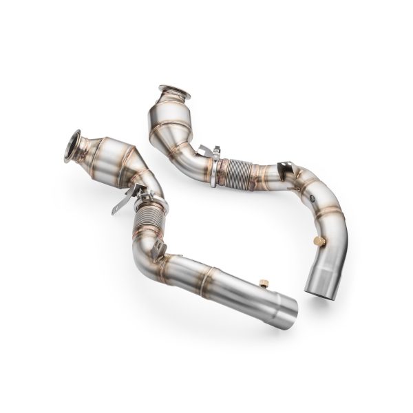 RM MOTORS - BMW M5 F90 BMW M8 F91 M8 F92 + CATALIZZATORE HJS 300 CPSI EURO 6 - immagine 2