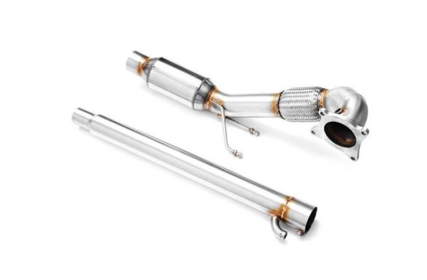 RM MOTORS - DOWNPIPE AUDI A3 S3 8P TT 8J 1.8 2.0 TFSI + CATALIZZATORE - immagine 2