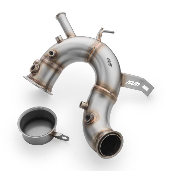 RM MOTORS - DOWNPIPE VOLKSWAGEN GOLF VIII 2.0 TDI GTD + SCUDO TERMICO