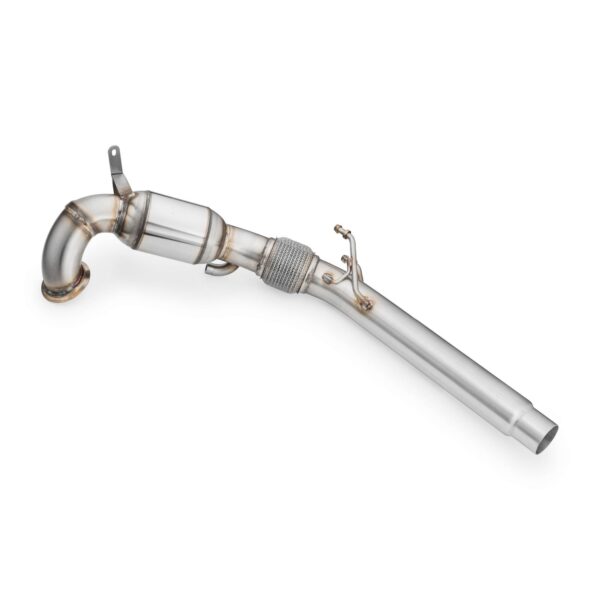 RM MOTORS - DOWNPIPE AUDI A3 2.0 TFSI 8VS 8VM LEON CUPRA Mk3 1.8 TSI + CATALIZZATORE