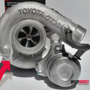 MUCHBOOST - TURBOCOMPRESSORE UPGRADE CT26 TOYOTA SUPRA MK3