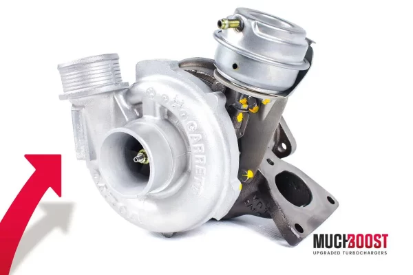 MUCHBOOST - TURBOCOMPRESSORE UPGRADE D5244T 2.4D VOLVO S60 / S80 / V70 / XC90