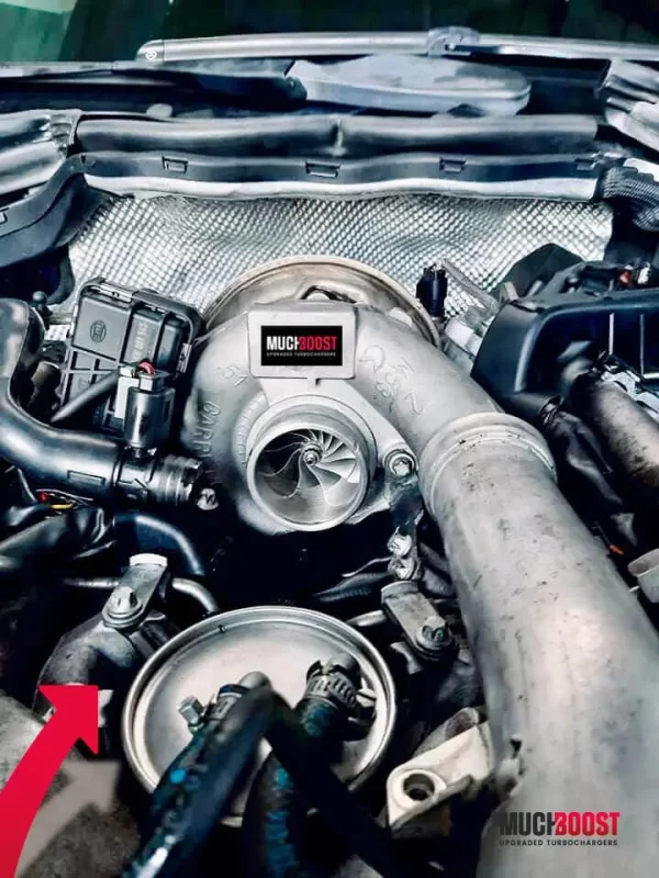 MUCHBOOST - TURBOCOMPRESSORE UPGRADE OM642 MERCEDES 350CDI
