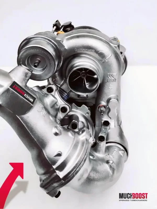MUCHBOOST - TURBOCOMPRESSORE UPGRADE OM651 2.2CDI MERCEDES CLASSE C / CLASSE E / CLASSE S / GLK / SPRINTER / VLANO / VITO