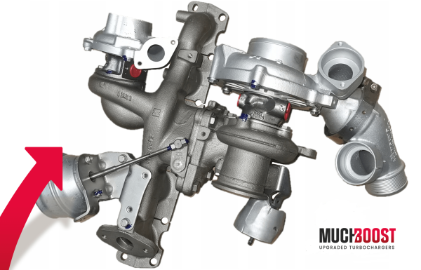MUCHBOOST - TURBOCOMPRESSORE UPGRADE D5244T10 2.4 VOLVO S60 / S80 / V60 / V70 / XC60 / XC70