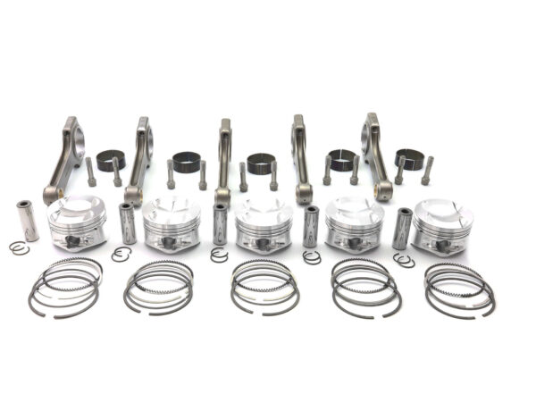 BAR-TEK FORGED PISTONS & STEEL CONNECTING ROD SET FORD FOCUS RS MK2 2.5L 20V