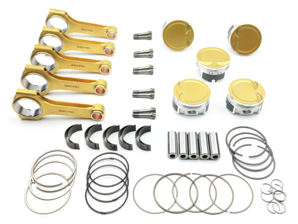 BAR-TEK FORGED PISTON & STEEL CONNECTING ROD HIGH BOOST AUDI RS3 8V & TTRS 8S 2.5L TFSI