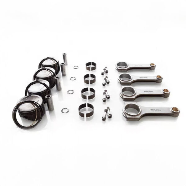 BAR-TEK & MAHLE FORGED PISTONS- & STEEL CONNECTING ROD SET RACE V2 2.0 TSI EA888