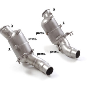 RAGAZZON - DOWNPIPE KAT + ELIMINAZIONE OPF/GPF - ALFA ROMEO GIULIA 952 - 2.9 BI-TURBO (375kW) 11/2020>