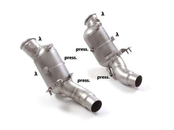 RAGAZZON - DOWNPIPE KAT + ELIMINAZIONE OPF/GPF - ALFA ROMEO GIULIA 952 - 2.9 BI-TURBO (375kW) 11/2020>