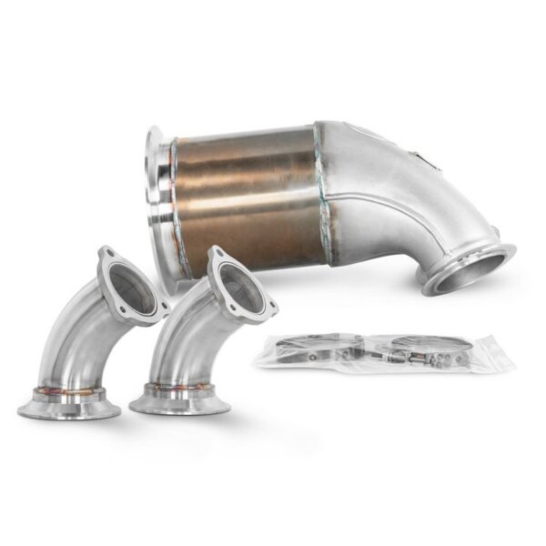 WAGNER TUNING - KIT DOWNPIPE PER AUDI S4 B9 / AUDI S5 F5 B9 300 CELLE EU6