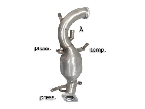 RAGAZZON - DOWNPIPE KAT + ELIMINAZIONE FAP - ALFA ROMEO 159 2.0JTDm + SPORTWAGON 2009>2011