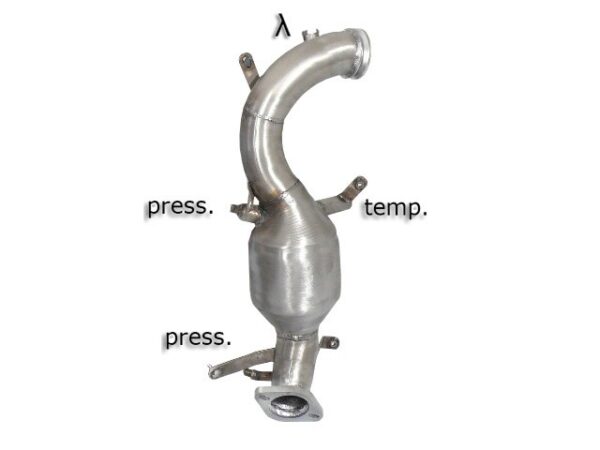 RAGAZZON - DOWNPIPE KAT + ELIMINAZIONE FAP - GIULIETTA 2.0JTDM2 (103 / 125kW) 2010>2013