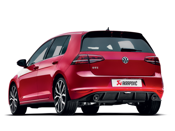 AKRAPOVIC - SLIP-ONE RACE LINE TITANIUM - VOLKSWAGEN GOLF MK7 GTI - immagine 2