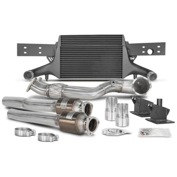 WAGNER TUNING - KIT INTERCOOLER EVO3 TTRS 8S CON TUBI CAT