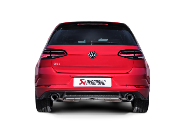 AKRAPOVIC - SLIP-ONE RACE LINE TITANIUM - VOLKSWAGEN GOLF MK7.5 GTI - immagine 3