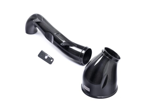 EVENTURI - KIT CONVERSIONE ASPIRAZIONE CARBON BMW G8X M3 / M4 CON BARRA STABILIZZATRICE CSL MATTE - immagine 2