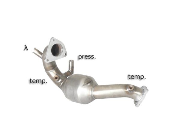 RAGAZZON - DOWNPIPE KAT + ELIMINAZIONE FAP - AUDI Q5 8R - QUATTRO 3.0TDi V6 (176kW) 2008>2012