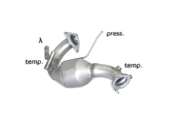 RAGAZZON - DOWNPIPE KAT + ELIMINAZIONE FAP - AUDI A7 4G8 – 3.0TDi V6 QUATTRO (180kW) 2011>2014