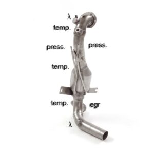 RAGAZZON - DOWNPIPE KAT + ELIMINAZIONE FAP - OPEL CORSA E – 1.6 TURBO OPC (152kW) 2015>05/2018