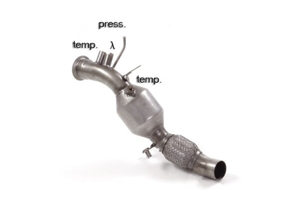 RAGAZZON - DOWNPIPE KAT + ELIMINAZIONE FAP - BMW SERIE 3 – F31 316D (85kW) - 318D - 318D xDrive (105kW) 11/2012>2015