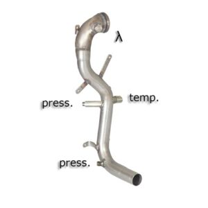 RAGAZZON - DOWNPIPE SKAT + ELIMINAZIONE FAP - FIAT PANDA Mk2 - 1.3 MULTIJET 16V (55kW) DPF Euro5 2011>