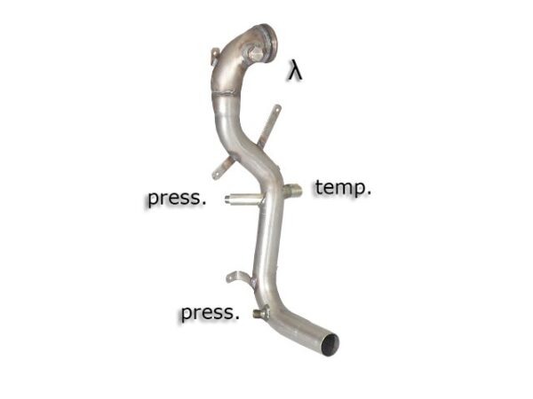 RAGAZZON - DOWNPIPE SKAT + ELIMINAZIONE FAP - FIAT 500 312 - 1.3 Mjet (55 / 70kW) 2010>2015