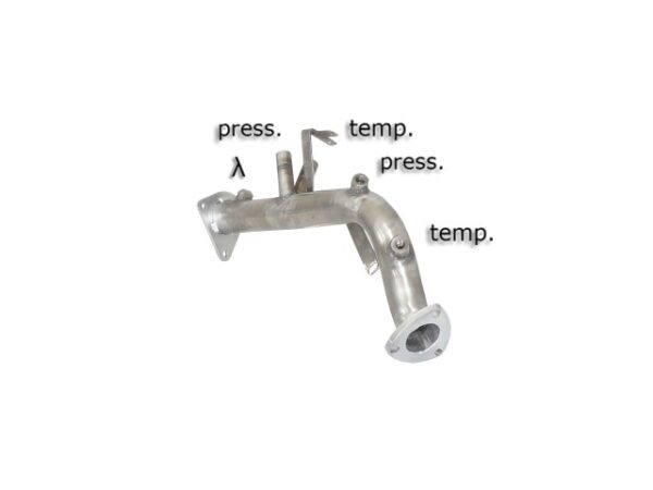 RAGAZZON - DOWNPIPE SKAT + ELIMINAZIONE FAP - AUDI A5 8T - COUPE' 2.0TDi (125kW) QUATTRO 06/2007>2012