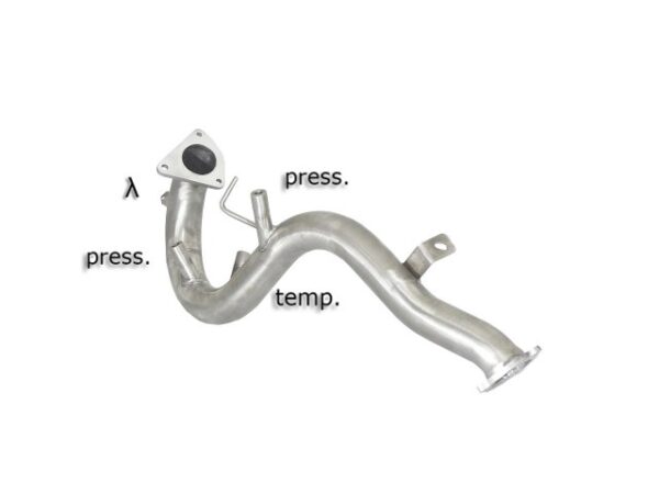 RAGAZZON - DOWNPIPE SKAT + ELIMINAZIONE FAP - AUDI A4 8K-B8 - 3.0TDi V6 QUATTRO (176kW) 09/2007>2011