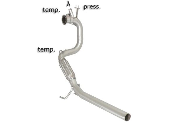 RAGAZZON - DOWNPIPE SKAT + ELIMINAZIONE FAP - AUDI A1 8X - 2.0TDi DPF (105kW) 09/2010>2014