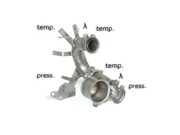 RAGAZZON - DOWNPIPE SKAT + ELIMINAZIONE FAP - AUDI A3 8V/8VA – 2.0TDi (110 / 135kW) 2012>2018