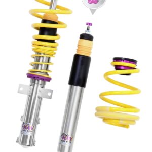 KW SUSPENSION - 15240017 KW V2 INOX ASSETTO REGOLABILE ABARTH FIAT GRANDE PUNTO / ALFA ROMEO MITO / FIAT PUNTO / OPEL ADAM e CORSA