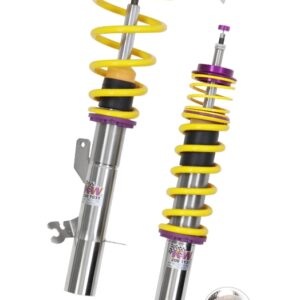 KW SUSPENSION - 35240017 KW V3 INOX ASSETTO REGOLABILE ABARTH FIAT GRANDE PUNTO / ALFA ROMEO MITO / FIAT PUNTO / OPEL ADAM e CORSA