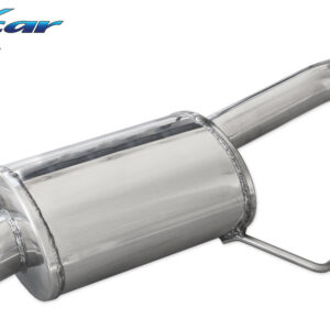 INOX CAR - POSTERIORE CON USCITA 2 X DIAM. 80 RACING ALFA ROMEO 147 3.2 GTA (250CV) 2002