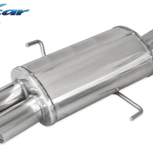 INOX CAR - POSTERIORE CON USCITA 2 X DIAM.80 RACING ALFA ROMEO 156 2.5 V6 (192CV) 1997