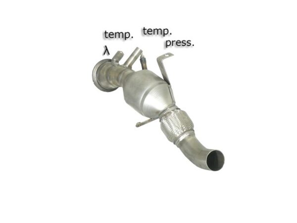 RAGAZZON - DOWNPIPE KAT + ELIMINAZIONE FAP - BMW SERIE 3 – E91 335D Bi-Turbo (210kW) 09/2005>