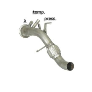 RAGAZZON - DOWNPIPE SKAT + ELIMINAZIONE FAP - BMW SERIE 5 – E61 525d-Xd (145kW) 2007>2010