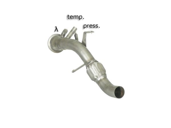 RAGAZZON - DOWNPIPE SKAT + ELIMINAZIONE FAP - BMW SERIE 3 – E91 330D-xD (170kW) 09/2005>2009