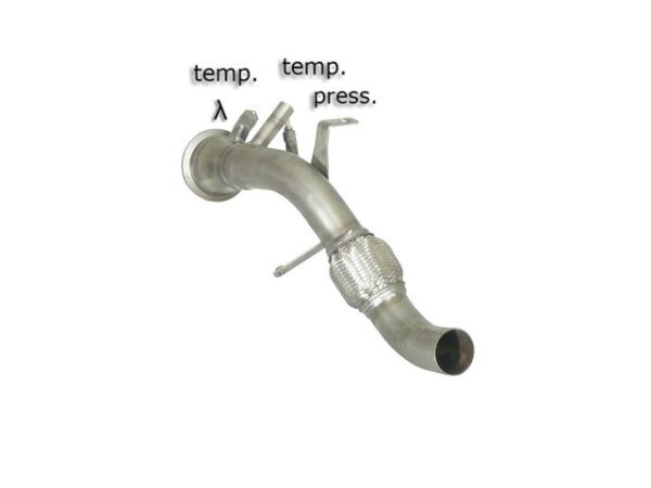 RAGAZZON - DOWNPIPE SKAT + ELIMINAZIONE FAP - BMW SERIE 3 – E90 335D-xD Bi-Turbo (210kW) 09/2005>