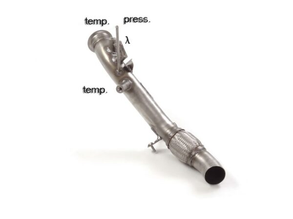 RAGAZZON - DOWNPIPE SKAT + ELIMINAZIONE FAP - BMW SERIE 5 – F10 520d (135kW) 2010>2014