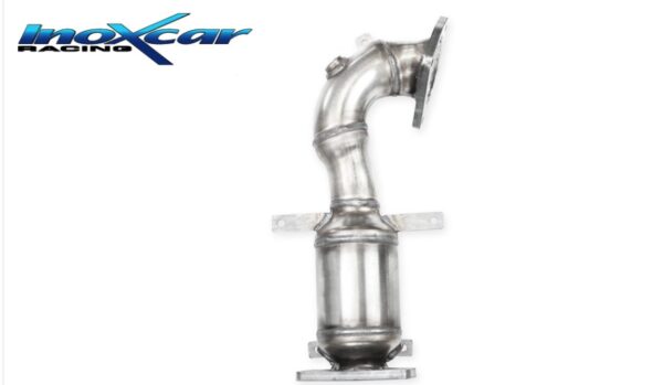 INOX CAR - TUBO SOSTITUZIONE CATALIZZATORE CON CAT. METALLICO ABARTH 500 1.4 T-JET 2008 / CABRIO 2010