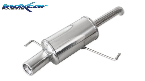 INOX CAR - POSTERIORE CON USCITA SINGOLA ALFA ROMEO 147 1.6 TS (120CV) 2001