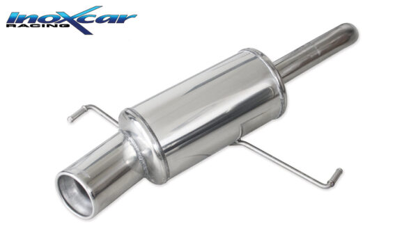 INOX CAR - POSTERIORE CON USCITA SINGOLA DIAM.120 ALFA ROMEO 147 1.9 JTD (120CV-150CV) 11/2004